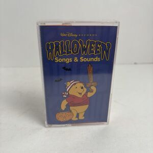 Winnie The Poo Halloween Cassette Tape Walt Disney Records Songs And Sounds